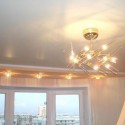 Сатиновые натяжные потолки, фото 4